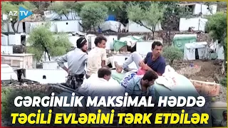 Dəhşətli döyüşlər gedir: böyük köç başladı, 1000-lərlə insan evlərini tərk etdi
