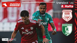 Pendikspor vs. Bodrumspor | Week 8 Match HIGHLIGHTS | Trendyol 1. Lig - 2026/27