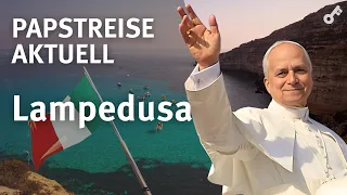 Pope's Trip Update: Pope Leo XIV visits Lampedusa