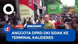 Puncak Mudik Lebaran, Anggota DPRD DKI Sidak ke Terminal Kalideres