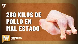 ALERTA SANITARIA EN LAS HERAS | Decomisan 280 kilos de pollo en mal estado