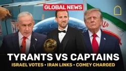 Global Headlines: Israel Votes, Iran-Linked UK Case, Comey Charged & Kane Triumphs