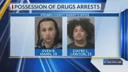 Two arrested after traffic stop in Urbana