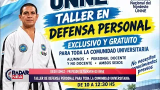NEA RADAR: TAEKWONDO WORKSHOP AT UNNE. PROF. DIEGO GOMEZ
