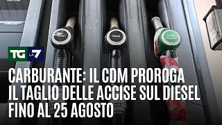Fuel: Cabinet extends diesel tax cut until August 25