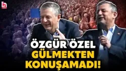 Muğla mitinginde eğlenceli anlar! Özgür Özel gülmekten konuşamadı! Kahkaha tufanı böyle koptu!