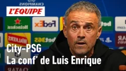 Manchester City - PSG : "Je suis fatigué du Ballon d'Or" - La conf' de Luis Enrique