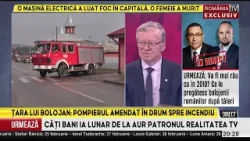 Ppompier a fost amendat pentru că nu a dat prioritate poliției. Mergeau cu toții la aceeași misiune