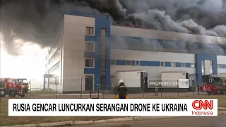 Rusia Gencar Luncurkan Serangan Drone ke Ukraina