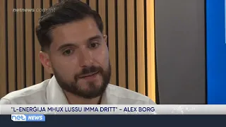 "Energy is not a luxury but a right" - Alex Borg