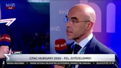 CPAC Hungary 2026 - A spanyol EP-képviselő kendőzetlen jóslata - HírTV CPAC Hungary 2026 - A spanyol EP-képviselő kendőzetlen jóslata - HírTV