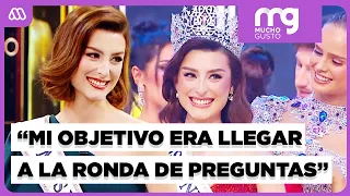 "Las PREGUNTAS fueron mi fuerte": Dominga López tras ganar Miss Universo Chile 2026