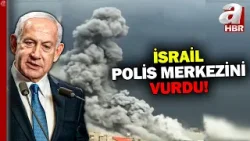 İsrail Tahran'ı vurdu! Tahran'daki polis merkezinden dumanlar yükseliyor | A Haber