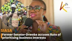 Former Senator Orwoba accuses Ruto of prioritising business interests