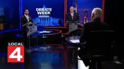 El-Sayed, Rogers trade barbs over Iran war, gas prices in Michigan Senate debate