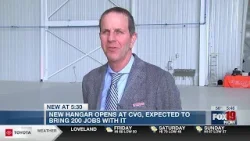 New hangar opens at CVG, 200 jobs expected to open