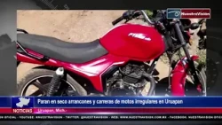 Paran en seco arrancones y carreras de motos irregulares en Uruapan
