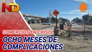 Construction on Bodereau Avenue: business owners report a sharp drop in sales