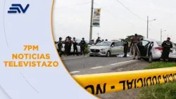 Dos policías de la unidad de inteligencia fueron asesinados en Samborondón | Televistazo | Ecuavisa