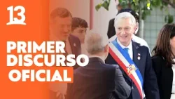 Primer discurso oficial Presidente Kast l Canal 13