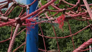 Playground in Jaworzno vandalized