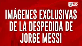 Imágenes exclusivas de la despedida de Jorge Messi