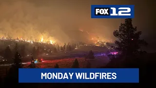 Monday wildfire update (7/20)
