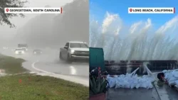 Isaias moves north into Appalachians and mid-Atlantic; Southern California battered by Rachel