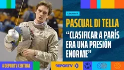 La emoción de Pascual Di Tella, tras obtener la clasificación a los Juegos Olímpicos en esgrima