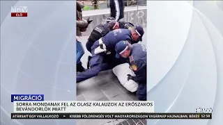 Az olasz kalauzok sorra mondanak fel az erőszakos bevándorlók miatt - HírTV