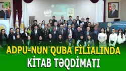 ŞƏHİD NURAN MİRZƏYEVƏ HƏSR OLUNAN KİTABIN TƏQDİMATI OLDU ŞƏHİD NURAN MİRZƏYEVƏ HƏSR OLUNAN KİTABIN TƏQDİMATI OLDU