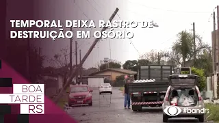 Storm leaves a path of destruction in Osório