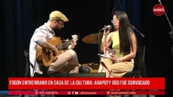FOGÓN ENTRERRIANO EN CASA DE LA CULTURA CON ARAPOTY DÚO