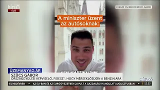 Szűcs Gábor: A Tisza kormány nem tesz semmit, hogy mérséklődjön a benzin ára - HírTV