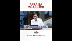 Sen. Bam, hirit ang ₱10K na umento mula sa makasaysayang ₱1.38T educ. budget | Your Gov’t at Work