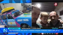 Three friends, a Renault 6, and a dream: cheering on Colapinto