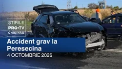 PRO TV News (8:00 PM) | SERIOUS ACCIDENT IN PERESECINA | Moldova