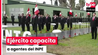 INPE receive training in strategic intelligence to strengthen security operations