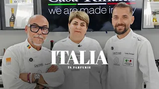 Italy on a Plate: Pappardelle Pasta with Salmon and Genovese Pesto by Donna Chef Tatiana Gorceag
