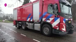 Grote brand op camping in Drogteropslagen, dieren op tijd gered