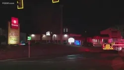 Пожар повредил отель Ramada Inn в Гротоне.