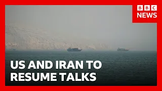 US wants Iran to pledge to stop shooting at ships in Strait of Hormuz | BBC News