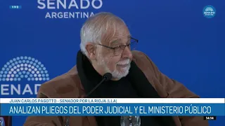 SENADOR JUAN CARLOS PAGOTTO 4 - COMISIÓN DE ACUERDOS 13-08-26