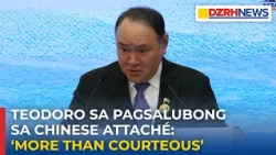 Pagsalubong ng DND Usec sa Chinese attaché, ipinaliwanag ni Teodoro