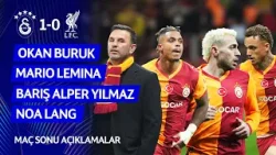 ?️ Teknik direktörümüz Okan Buruk ile Mario Lemina, Barış Alper Yılmaz ve Noa Lang'ın açıklamaları