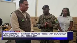 Government's Roof Repair Program Boosted With 230 Million Dollars | TVJ News