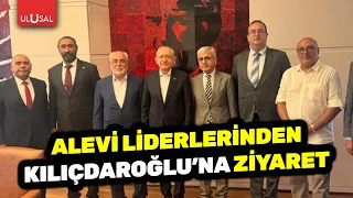 Alevi leaders visited CHP Chairman Kemal Kılıçdaroğlu