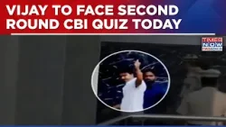 Karur Stampede Case: TVK Chief Vijay Back Before CBI For Round Two As Investigators Recheck Delay