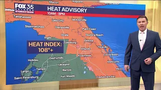 Orlando weather: Heat advisories, afternoon storm forecast