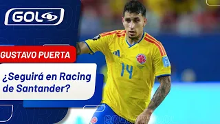 Which team will Gustavo Puerta play for after the World Cup and what is his valuation at Racing d...